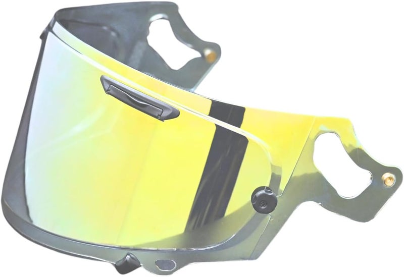 Logto RX7X Replacement Motorcycle Helmet Shield - Gold - Image 1
