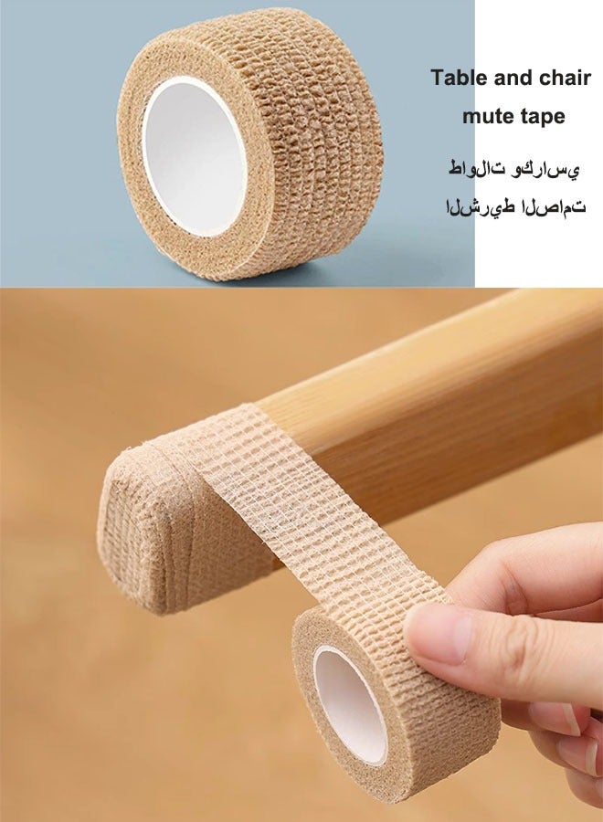 Generic 2 Meters Silent Self-Adhesive Tape For Furniture, Anti-Slip Protective Foot Pads For Tables And Chairs  - Image 1