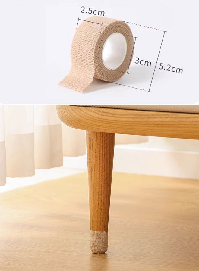 Generic 2 Meters Silent Self-Adhesive Tape For Furniture, Anti-Slip Protective Foot Pads For Tables And Chairs  - Image 3