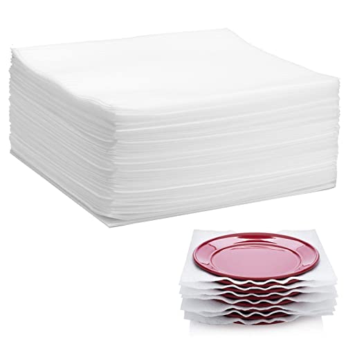 WAUPPY 12”x12” Foam Wrap Sheets for Packing Moving Supplies, Cushion Foam Wrap Packing Foam for Dishes, China, Glassware 50 Pack - Image 1