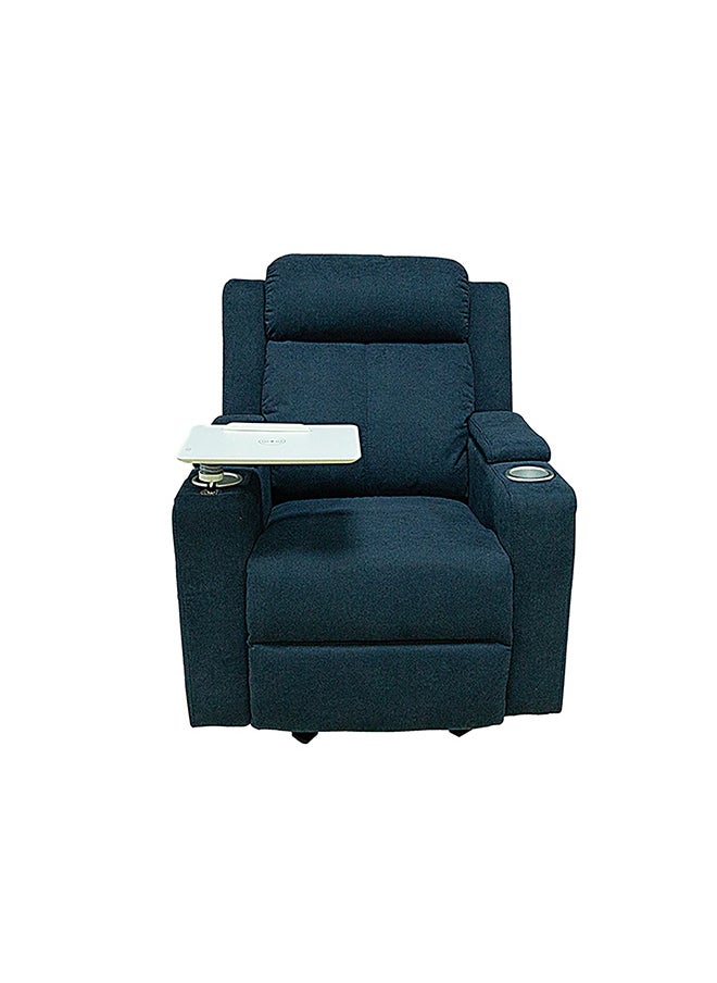 BACK COMFORT Rock Best Recliner Chair – Comfortable Fixed Design, 1-Year Warranty – Blue Color  - Image 1