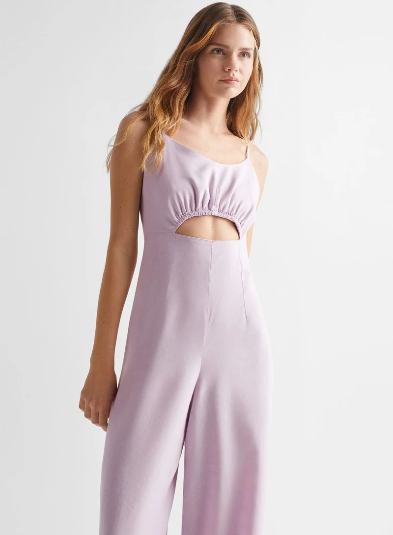MANGO Youth Cut Out Detail Jumpsuit