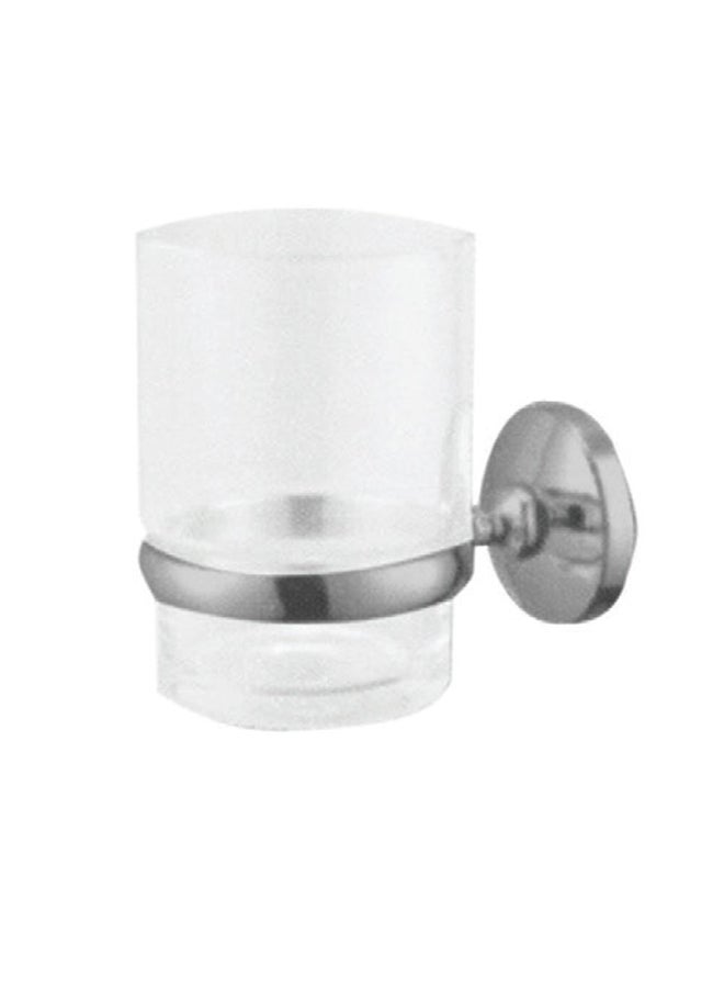 milano حامل أكواب كلاسيكي مع زجاج شفاف - Image 2