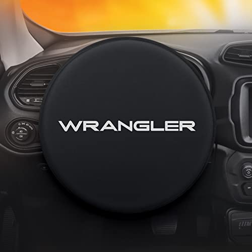 Plasticolor 008408R01 Jeep Wrangler Logo Steering Wheel Cover Sun Shade - Image 4