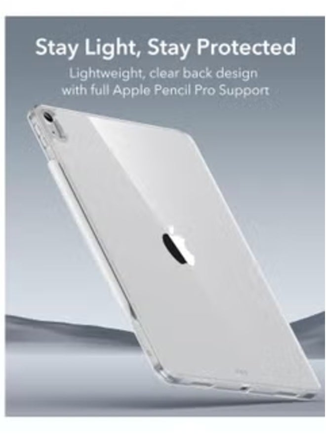 vesus ELTRAZONE Light Gray Smart iPad Air Case â€“ Fits 6th Gen 11-Inch (2024), 5th & 4th Gen 10.9-Inch (2022/2020), Touch ID & Auto Wake/Sleep - Image 2