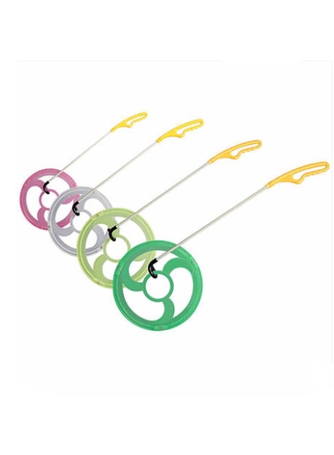 Rolling Iron Ring Children's Sensory Training Equipment Home Kindergarten Sports Outdoor Props Activity Equipment Toys-Color:hand-propelled Hot Wheels - Image 5