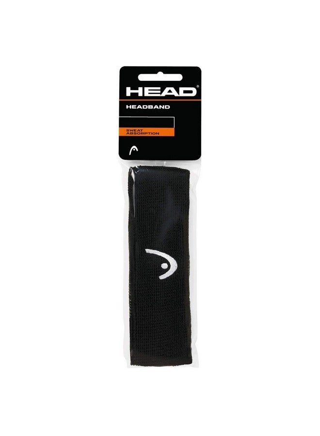 هيد عصابة رأس للتنس (أسود)