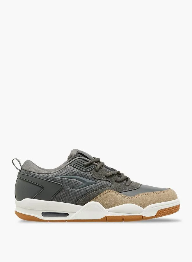 Dash GREY Men Lace-Up Ankle Sneakers for Men | Best Price UAE