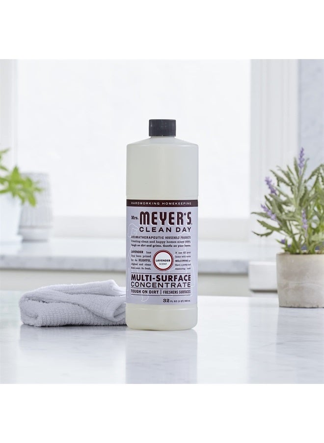 Mrs. Meyer's Clean Day Multi-Surface Cleaner Concentrate, Use to Clean Floors, Tile, Counters, Lavender, 32 fl. oz - Image 5