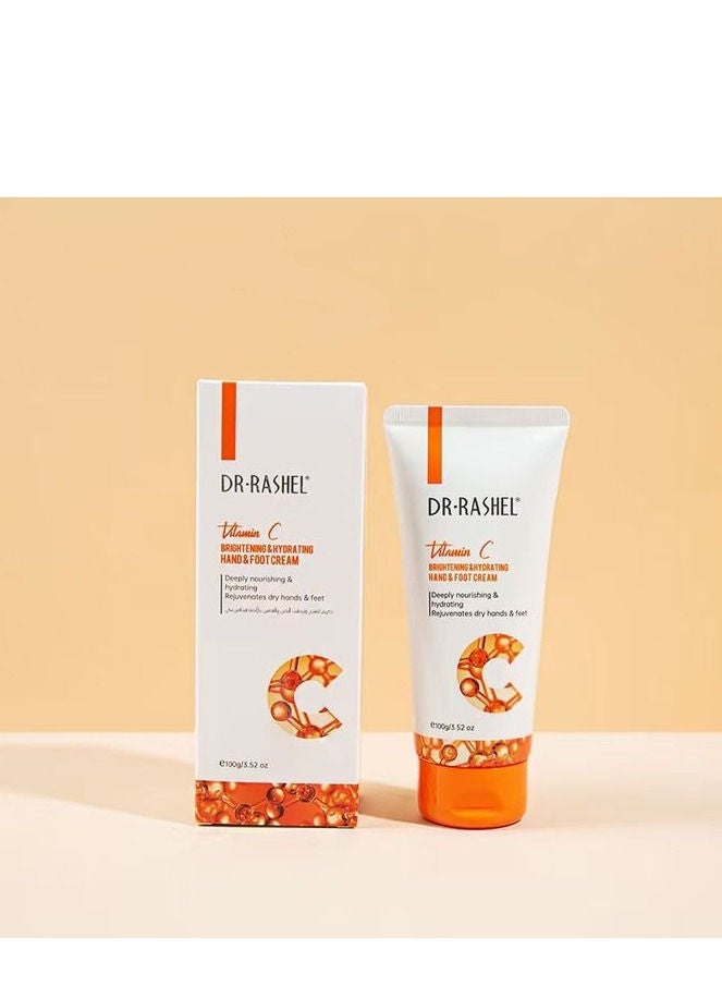 RASHELL Vitamin C Brightening & Hydrating Hand & Foot Cream - Image 2