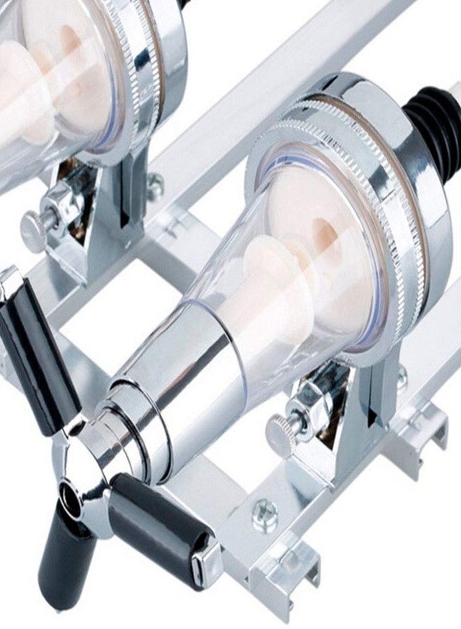 موزع مشروبات كحولية لأربع زجاجات، حامل مشروبات روحية مثبت على الحائط، حامل موزع نبيذ بنابض، حامل زجاجات للشرب - Image 5