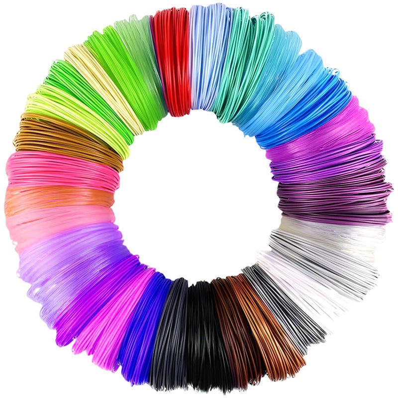 Low Temperature PCL 3D Pen Filament 30 Colors 1.75mm 3M For Arts And Crafts - Image 2