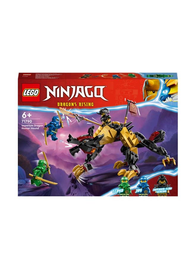 LEGO - NINJAGO Imperium Dragon Hunter Hound 71790 Building Toy Set; Playset Featuring a Monster Toy and 3 Minifigures; Gift for Kids Aged 6+ Who Love to Build with LEGO Bricks and Play Out Ninja Stories (198 Pieces) - Image 1