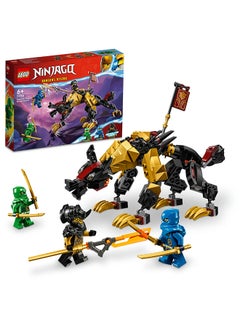 NINJAGO Imperium Dragon Hunter Hound 71790 Building Toy Set; Playset Featuring a Monster Toy and 3 Minifigures; Gift for Kids Aged 6+ Who Love to Build with LEGO Bricks and Play Out Ninja Stories (198 Pieces)