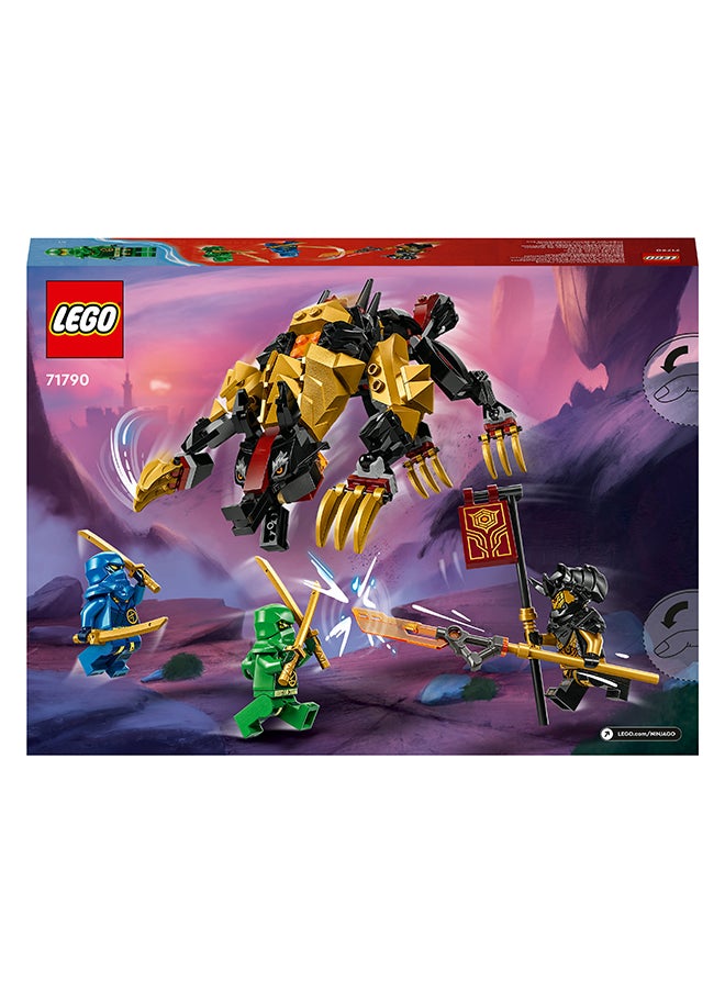 LEGO - NINJAGO Imperium Dragon Hunter Hound 71790 Building Toy Set; Playset Featuring a Monster Toy and 3 Minifigures; Gift for Kids Aged 6+ Who Love to Build with LEGO Bricks and Play Out Ninja Stories (198 Pieces) - Image 1