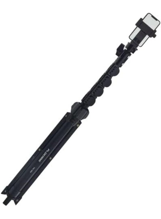 PLOKAMA K7 Live Stream Tripod, 110cm Travel Size Tripod, 360 Degree Rotation, Black - Image 4