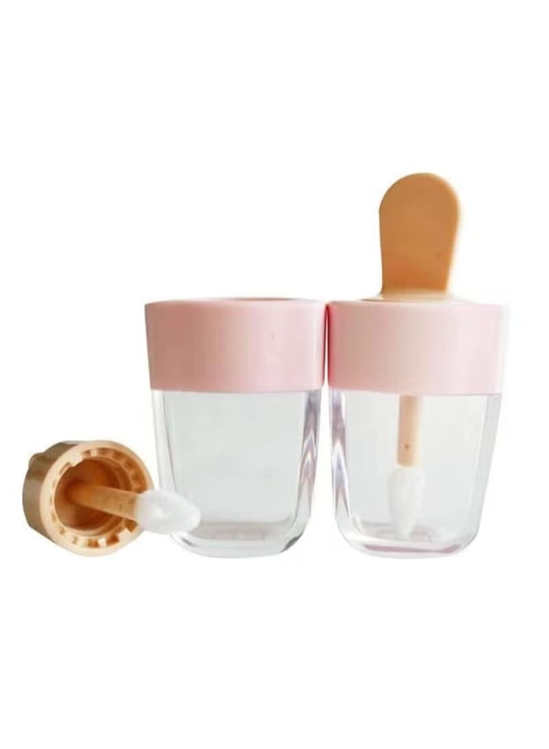 Lip Gloss Tubes, Refillable Soft Cosmetic Squeeze Tubes with Wand Empty Plastic Lipstick Bottles Lip Gloss Container, Cosmetic Supplies for Lipstick Samples DIY 8ml 15 Pcs - Image 3