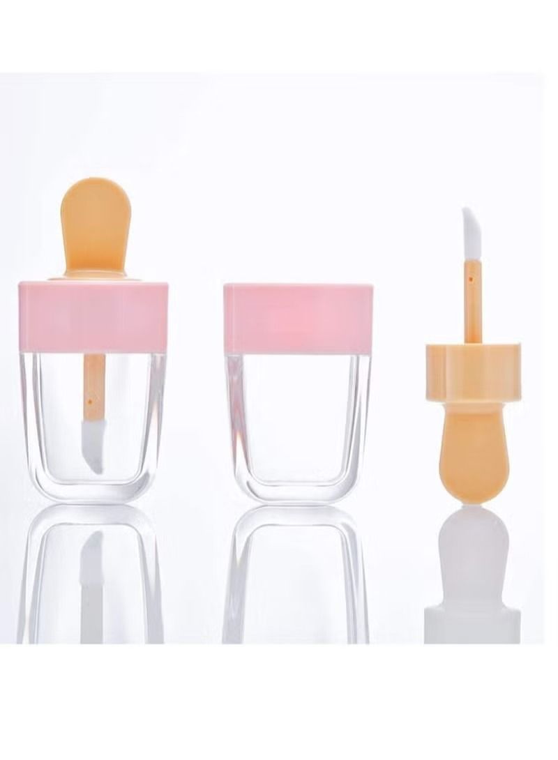 Lip Gloss Tubes, Refillable Soft Cosmetic Squeeze Tubes with Wand Empty Plastic Lipstick Bottles Lip Gloss Container, Cosmetic Supplies for Lipstick Samples DIY 8ml 15 Pcs - Image 2