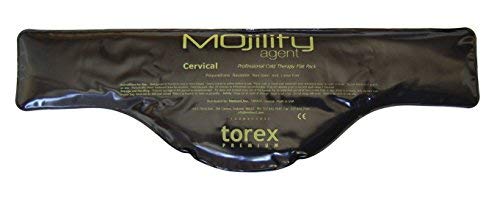 Torex Mojility Hot and Cold Therapy Flat Pack Reusable Gel Ice Pack Cervical Black 2 x 65