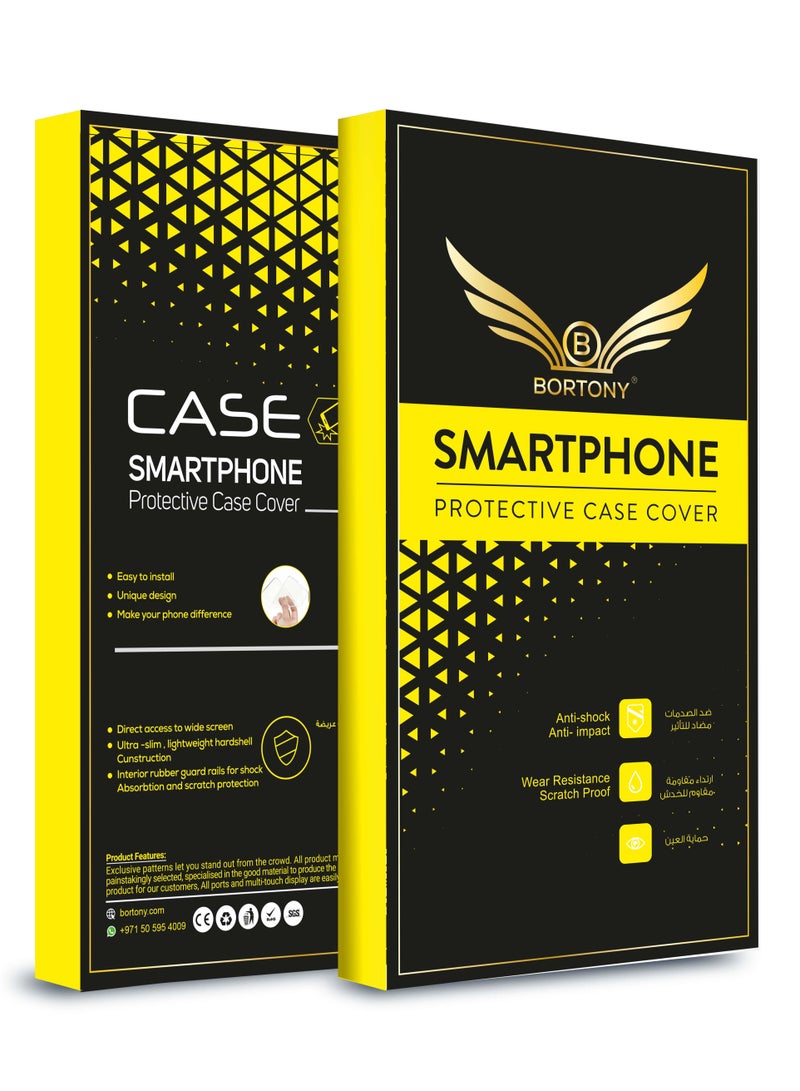 BORTONY Protective Case Cover For Samsung Galaxy A20s Clear - Image 2