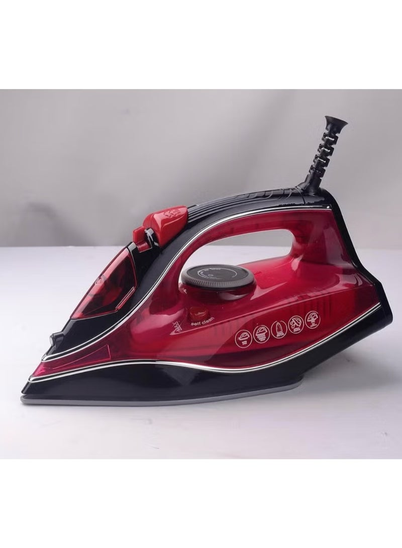 Home Time 2200W Ceramic Coating Iron with Convenient  Steam Control - Image 1