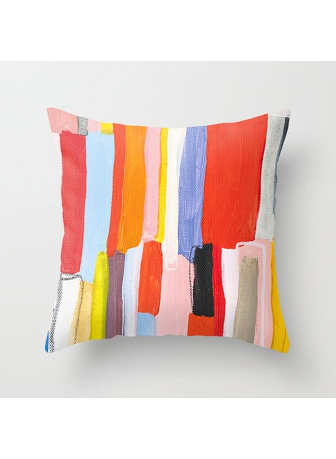 NIBEMINENT Simple Printed Cushion Cover Multicolour