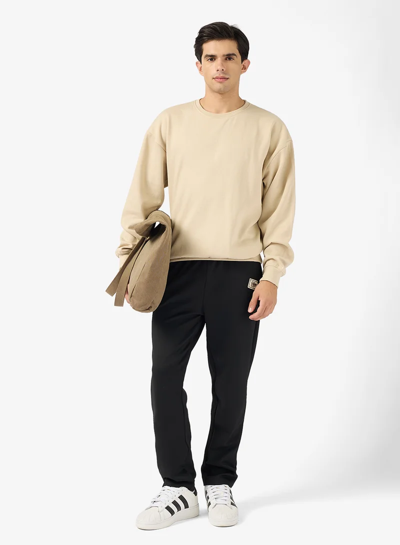 سفنتي فايف Oversized Graphic Sweatshirt
