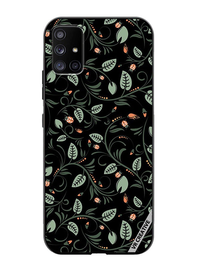 VR CREATIVE Protective Case Cover For Samsung Galaxy A71 5G Flower Design Multicolour - Image 1