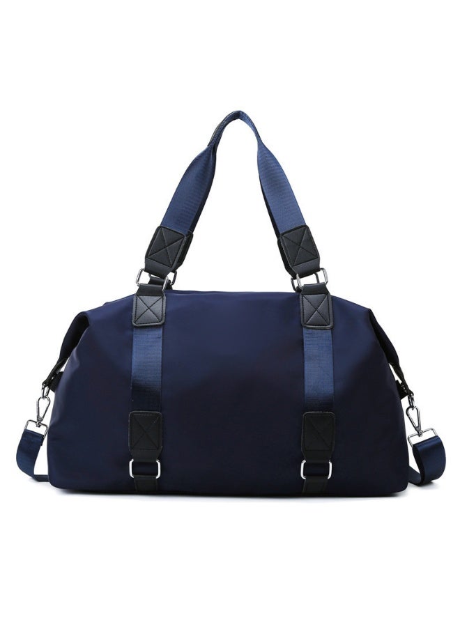 alo Alo Premium Blue Women's Yoga Fitness Duffel Bag – Stylish Cobalt Hue with Hand-Held & Adjustable Shoulder Strap, Waterproof Wet-Dry Separation Compartment, Extra-Large Capacity with Multi-Pocket Organization – Perfect for Gym, Business Trips, Short Travel & Yoga in the Middle East - Image 2