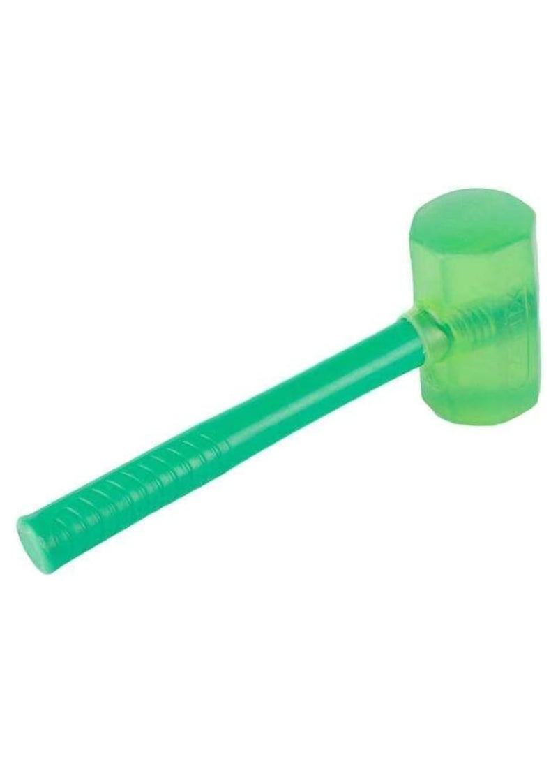 DubaiGallery Silicone Hammer Mallet With Plastic Handle Indoor Soft Safety Hammer  - Image 2