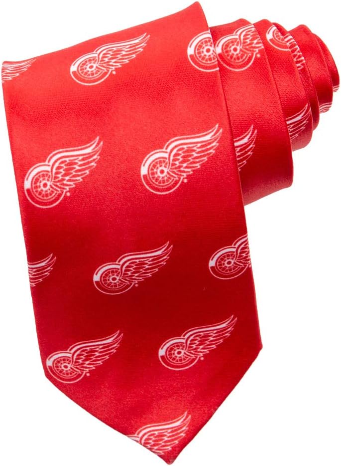 NHL Men's All Over Team Logo Neck Tie