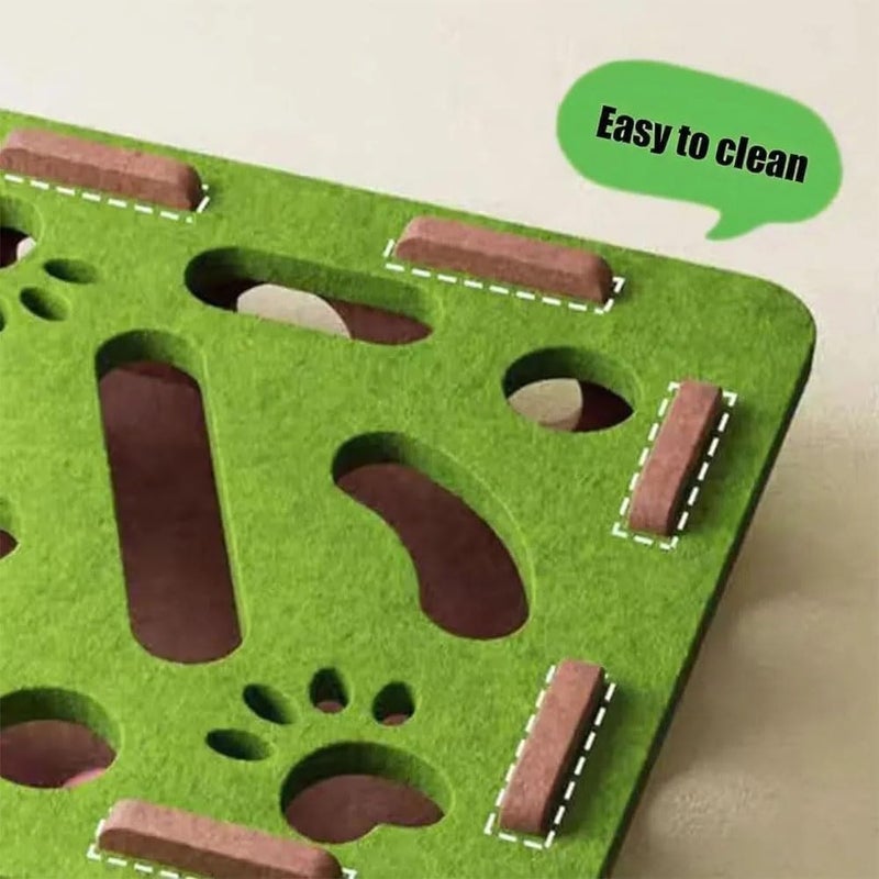 Cat Nail File Box: Green Sandpaper Surface - Stress-Free Nail Trimming Alternative Cat Scratch Puzzle for Indoor Cats - Image 5