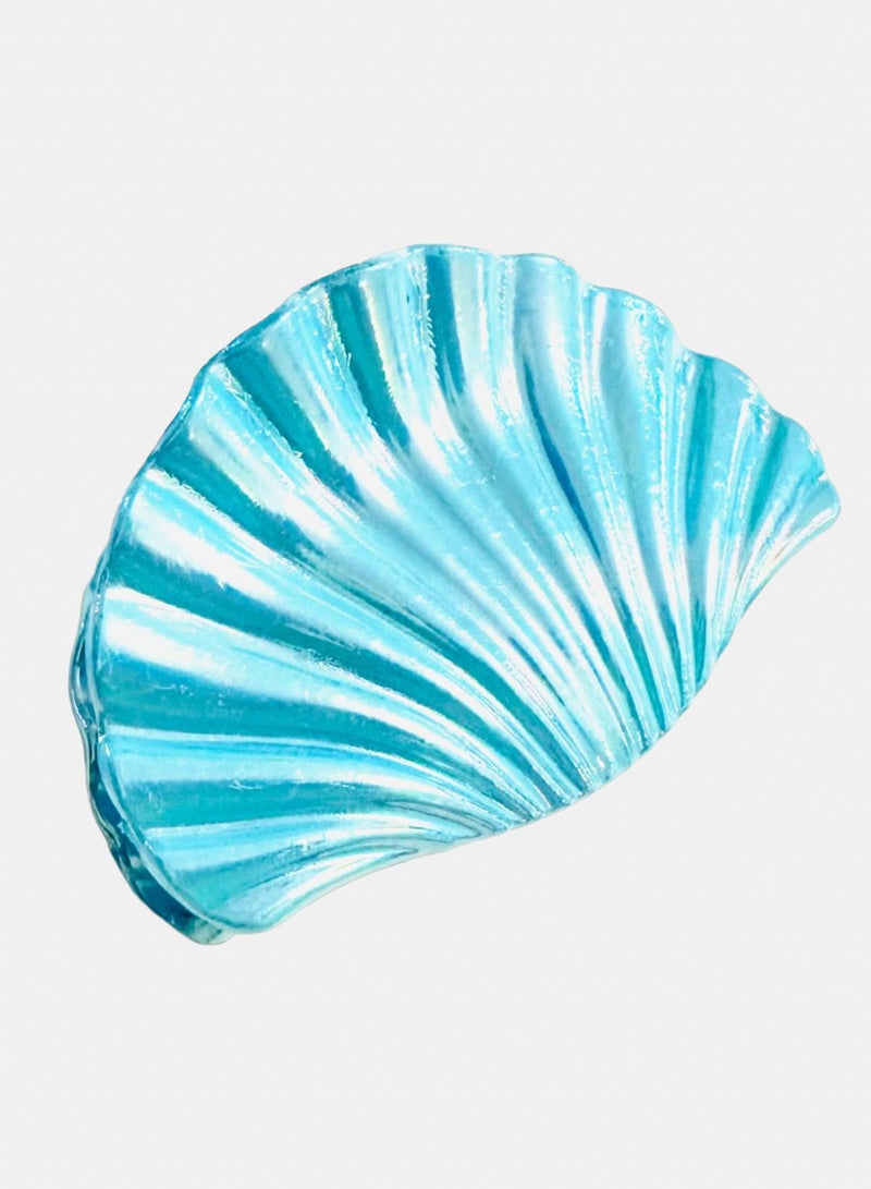 Trio Earrings Mermaid Baby Blue Hair Claw Clip - Image 2