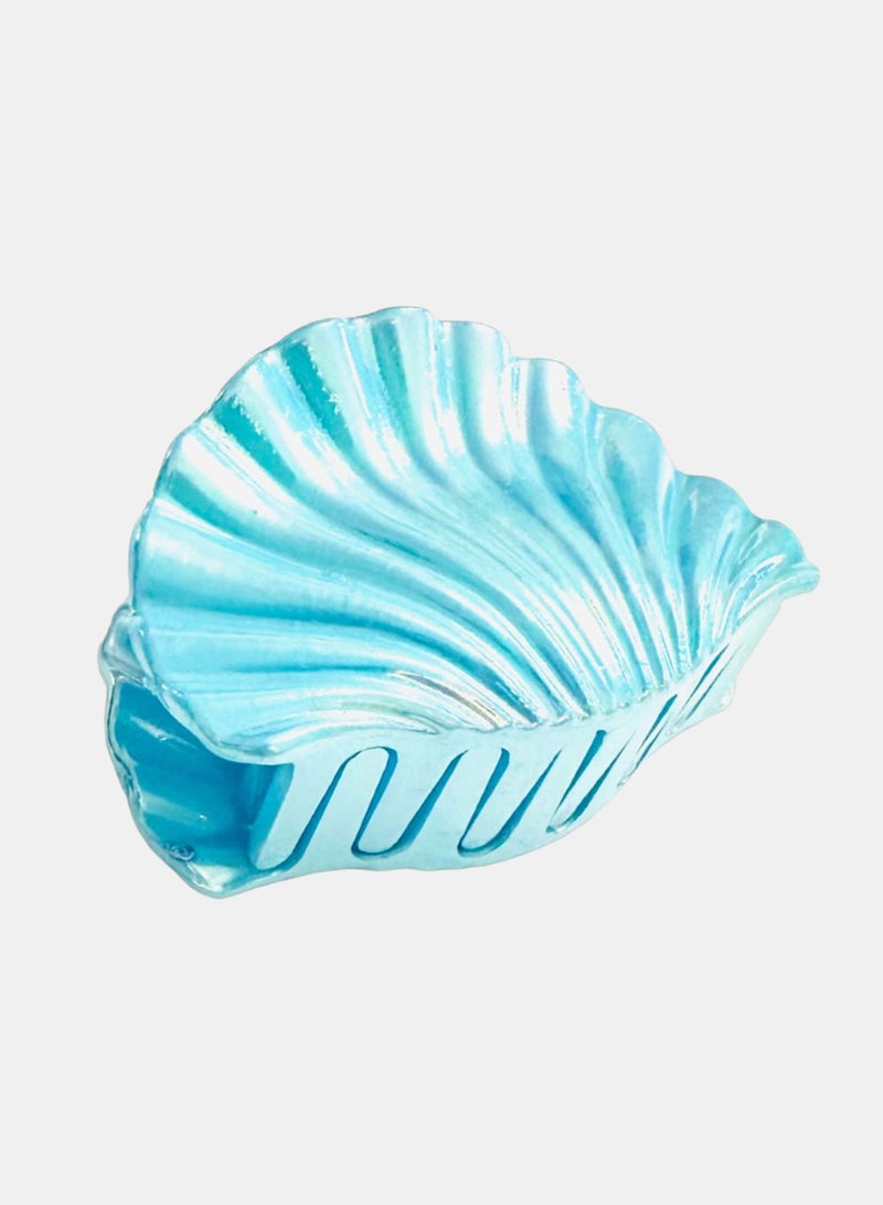 Trio Earrings Mermaid Baby Blue Hair Claw Clip - Image 3