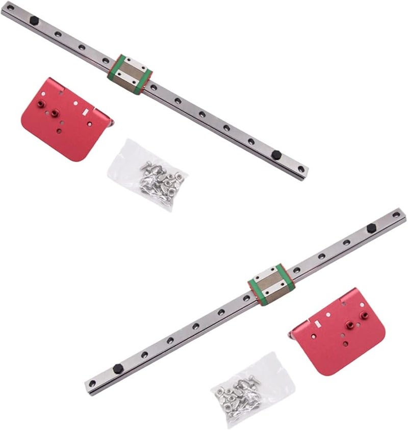 طقم السكة الخطية لمحور X بالدفع المباشر 310 مم 375 مم لترقية Ender 3 CR10 - Image 3