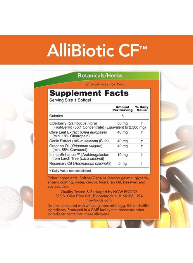 now Allibiotic, 60 Sgels by Now Foods (Pack of 4) - Image 2