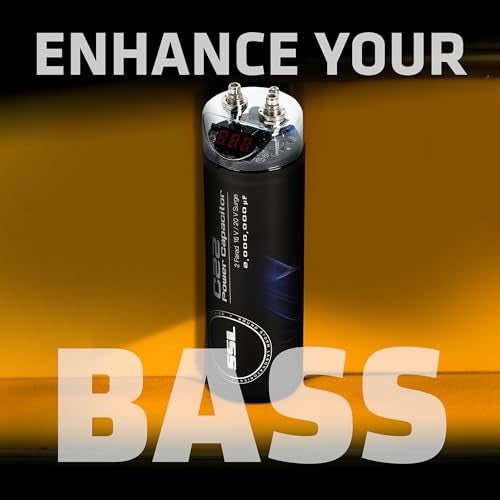Sound Storm Laboratories C352 Car Audio Capacitor – 3.5 Farad, Energy Storage, Enhance Bass from Stereo, for Amplifier and Subwoofer, Warning Tones, LED Voltage Meter - Image 2