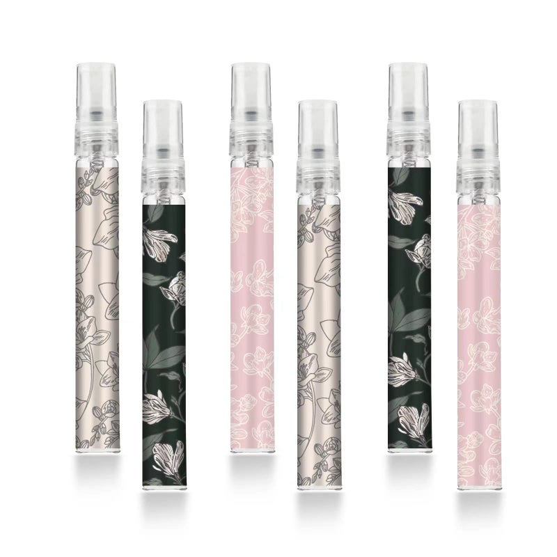 Facewegen 6 Pcs Portable Travel Refillable Perfume Atomizer Bottle,10ml Perfume Atomiser Bottles,Fragrance Spray Bottle, Scent Pump Case for Women and Men - Image 1