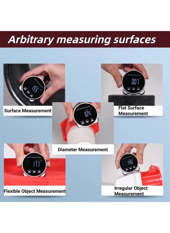 ALMiHomi Digital Measuring Tape – Flexible Electronic Ruler with LCD Display, High-Precision Handheld Rolling Tape Measure for Flat, Curved & Irregular Objects, Portable USB Rechargeable Tool - Image 5