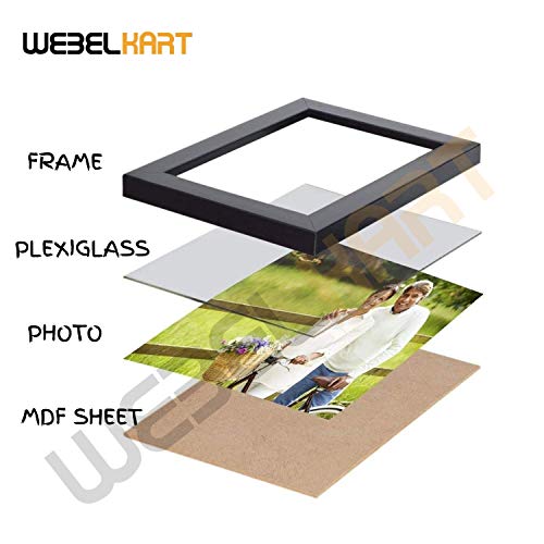 Webelkart Premium Motivational/Inspirational Quote Synthetic Photo Frame for Wall, Office, Study Room Decoration Poster Framed with Plexi Glass, Size - 10 x 10 Inch, Multicolour - Image 3