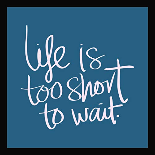Webelkart Premium Motivational/Inspirational Quote Synthetic Photo Frame for Wall, Office, Study Room Decoration Poster Framed with Plexi Glass, Size - 10 x 10 Inch, Multicolour - Image 1