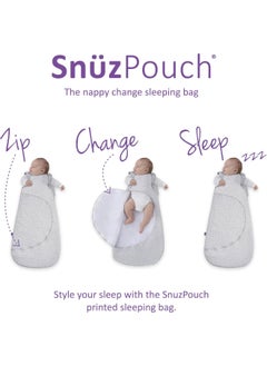 Pouch Sleeping Bag For Infant And Baby 1.0 Tog Clever Nappy Change Zip Material 100% Cotton For Temperatures If 21 - 23 Celsius From 6 To 18Months Maximum Baby Length 86Cm - White Spot - pzsku/Z7A6DB3E2FB7A24352EA5Z/45/_/1734417426/d3cba33e-8650-47e3-9e9b-2f1709cd4d7a