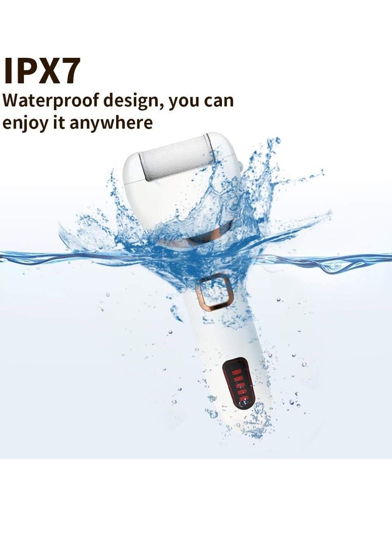 Gonice Rechargeable Electronic Feet File Pedicure Foot File Foot Rasp with IPX7 Waterproof Design for Dry Cracked Dead Skin  - Image 5