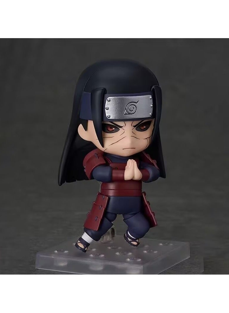 ناروتو تمثال أكشن هاشيراما سينجو من Naruto بطول 10 سم وجه قابل للتبديل مفاصل متحركة نموذج أنمي قابل للتحصيل للعرض على المكتب هدية - Image 3