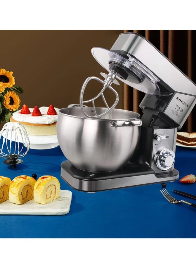 SOKANY SC-623E Stand Mixer 10L – 1500W Heavy-Duty Motor, Dough Hook, Whisk, Beater & Splash Guard - Image 1
