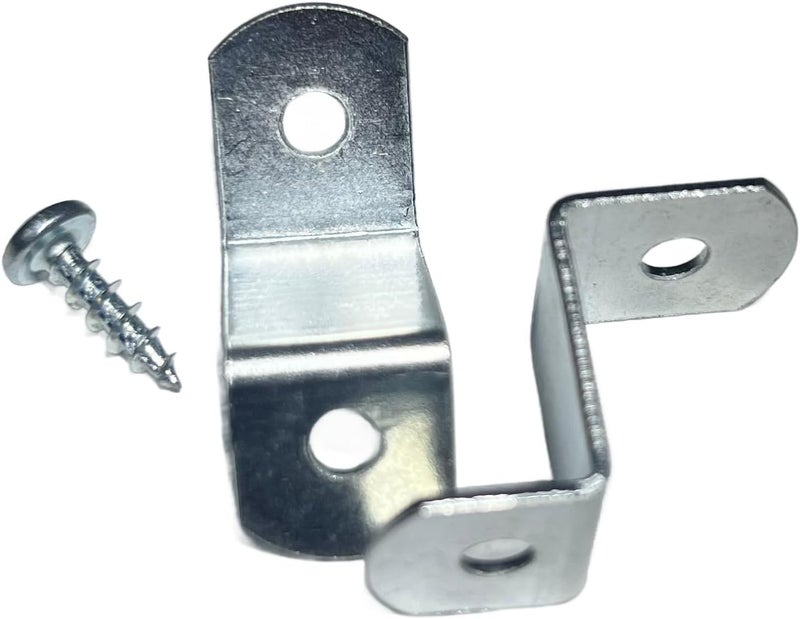 EHC Canvas Clips for Picture Framing Screws Included 15 per Pack ( Choose Your Offset Size ) by E.H.C. (3/4" Offset) - Image 1