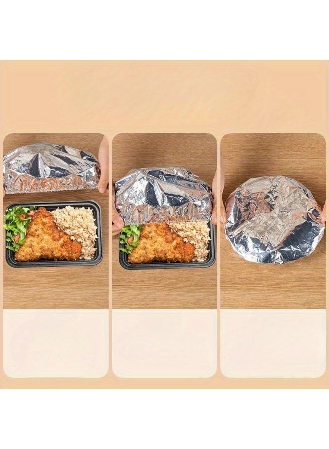 10 قطع من أكياس تخزين وتغطية الطعام من رقائق الألومنيوم - Image 4