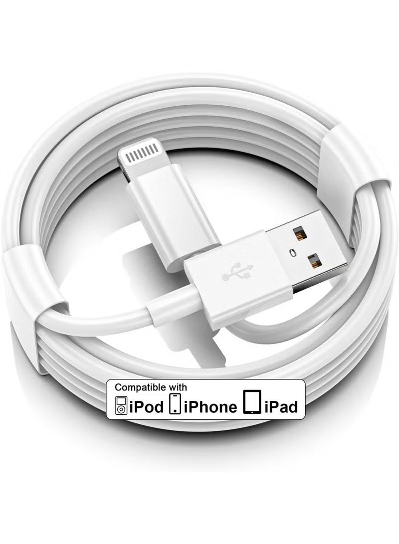 Apluynm iPhone Charger, [Apple MFi Certified] 1M USB to Lightning Cable Power Fast Charging Cord Compatible with iPhone 14/13/12/11 Pro Max/XS MAX/XR/XS/X/8/7/Plus/6S/6/SE/5S/iPad - Image 1