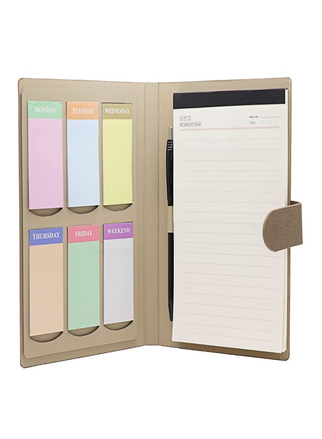 Crownlit Personal Organiser with Shopping List, Sticky Pads and Memo Book - Image 2