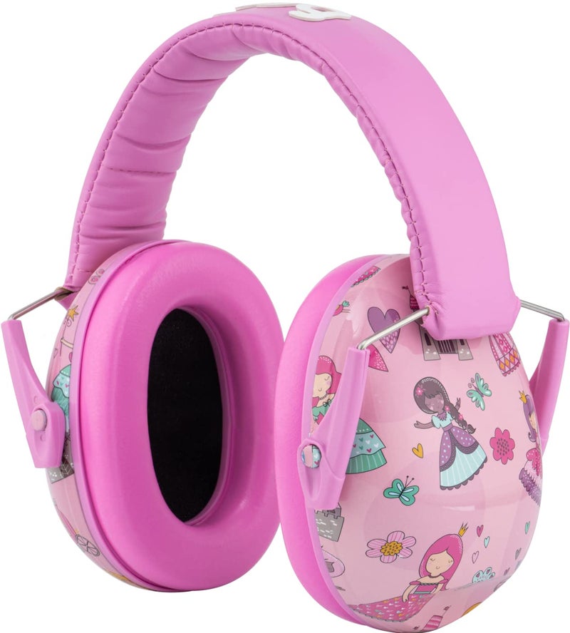 Snug Kids Earmuffs – Noise Reduction for Toddlers & Children – Adjustable, Lightweight, Foldable, Soft & Comfortable - Princess - Image 5